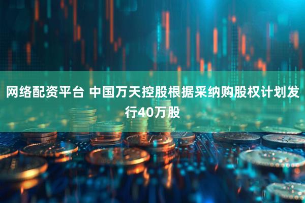网络配资平台 中国万天控股根据采纳购股权计划发行40万股