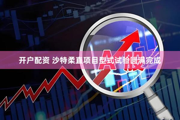 开户配资 沙特柔直项目型式试验圆满完成